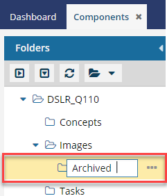 Rename a folder